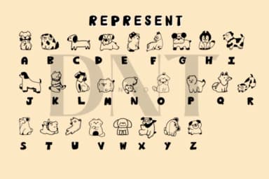 Cute Dogs by danita.kukkai — Dingbats Font — thumbnail 2