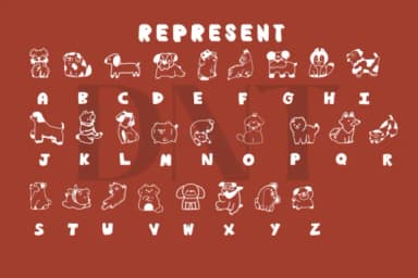 Cute Dogs by danita.kukkai — Dingbats Font — thumbnail 3