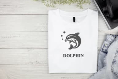 Cute Dolphin by Heartcraft Atelier — Dingbats Font — thumbnail 5