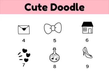 Cute Doodle by Nun Sukhwan — Dingbats Font — thumbnail 4
