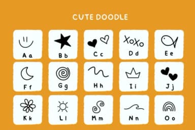 Cute Doodle by Bee piyanuch — Dingbats Font — thumbnail 2