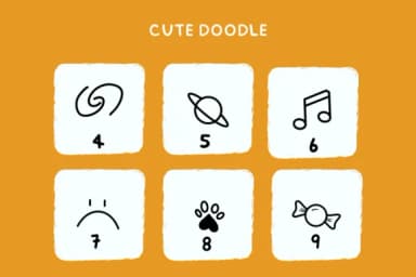 Cute Doodle by Bee piyanuch — Dingbats Font — thumbnail 4