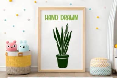 Cute Doodle Cactus by PraewDesigns — Dingbats Font — thumbnail 2