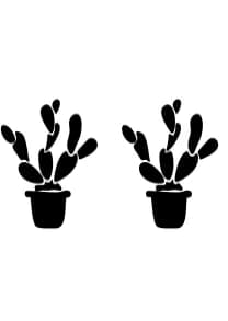 Cute Doodle Cactus by PraewDesigns — Dingbats Font — thumbnail 8