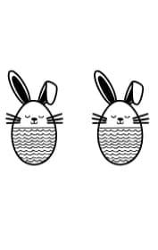 Cute Egg Rabbit Gang by Natchuta — Dingbats Font — thumbnail 8