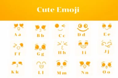 Cute Emoji by Apiwat Type — Dingbats Font — thumbnail 2