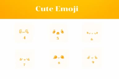 Cute Emoji by Apiwat Type — Dingbats Font — thumbnail 4