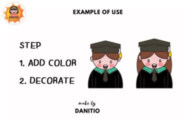 Cute Everyday by danita.kukkai — Dingbats Font — thumbnail 4