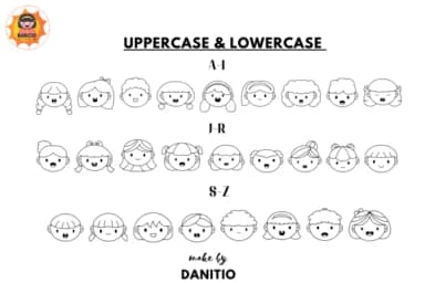 Cute Face by danita.kukkai — Dingbats Font — thumbnail 2