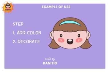 Cute Face by danita.kukkai — Dingbats Font — thumbnail 3