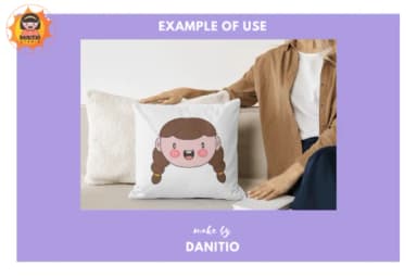 Cute Face by danita.kukkai — Dingbats Font — thumbnail 5