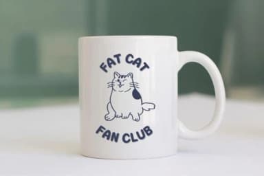 Cute Fat Cat by Pui Art — Dingbats Font — thumbnail 8