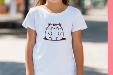 Cute Fat Cat by Ketsarin — Dingbats Font — thumbnail 7