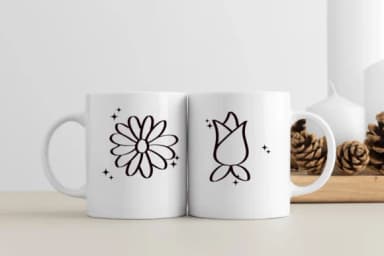 Cute Flowers by Suphitchaya — Dingbats Font — thumbnail 6