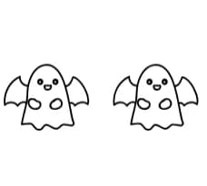 Cute Ghost by Chonada — Dingbats Font — thumbnail 8