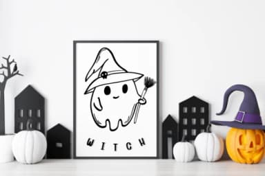 Cute Ghost by PraewDesigns — Dingbats Font — thumbnail 8