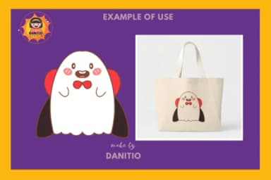 Cute Ghost by danita.kukkai — Dingbats Font — thumbnail 5