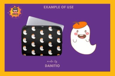 Cute Ghost by danita.kukkai — Dingbats Font — thumbnail 6