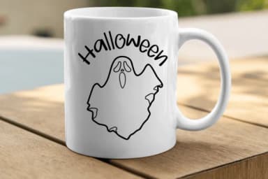 Cute Ghost Halloween by Petal Pixels — Dingbats Font — thumbnail 6