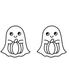 Cute Ghost Halloween by Petal Pixels — Dingbats Font — thumbnail 8