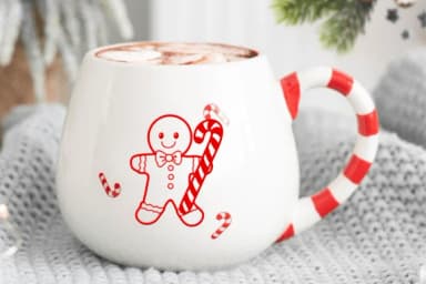 Cute Gingerbread by Pui Art — Dingbats Font — thumbnail 3