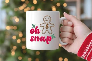 Cute Gingerbread by Pui Art — Dingbats Font — thumbnail 5