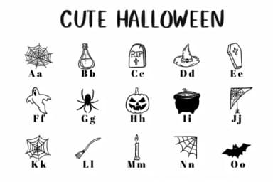 Cute Halloween by CHANOK — Dingbats Font — thumbnail 2