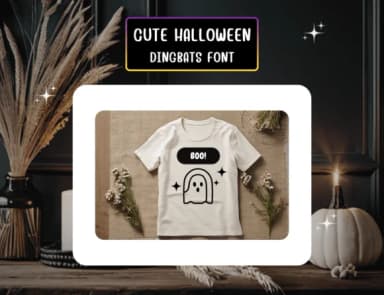 Cute Halloween by Distiny4919 — Dingbats Font — thumbnail 6