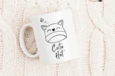 Cute Hat by Suphitchaya — Dingbats Font — thumbnail 2