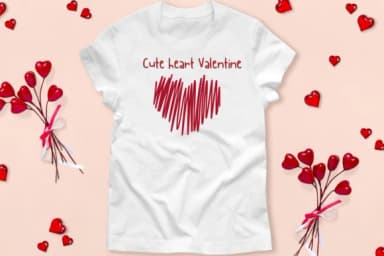 Cute Heart Valentine by Nongyao — Dingbats Font — thumbnail 6