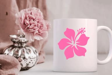 Cute Hibiscus Flower by CHANOK — Dingbats Font — thumbnail 7