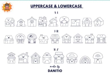 Cute Home by danita.kukkai — Dingbats Font — thumbnail 2