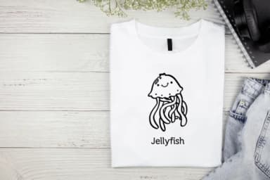 Cute Jellyfish Doodles by Heartcraft Atelier — Dingbats Font — thumbnail 5
