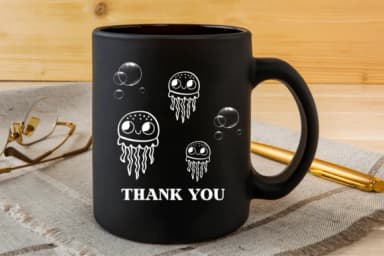 Cute Jellyfish Doodles by Heartcraft Atelier — Dingbats Font — thumbnail 7