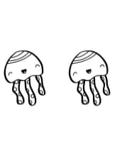 Cute Jellyfish Doodles by Heartcraft Atelier — Dingbats Font — thumbnail 8