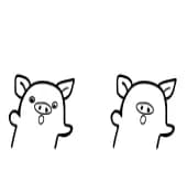 Cute Little Pig by Nongyao — Dingbats Font — thumbnail 8