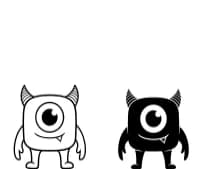 Cute Monster by Situjuh — Dingbats Font — thumbnail 7