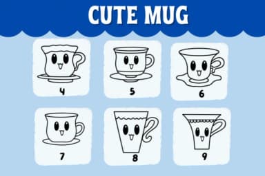 Cute Mug by Natchuta — Dingbats Font — thumbnail 4