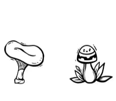 Cute Mushroom by onoborgol — Dingbats Font — thumbnail 6