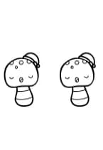 Cute Mushroom by Chonada — Dingbats Font — thumbnail 8