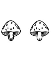 Cute Mushroom by Heartcraft Atelier — Dingbats Font — thumbnail 8