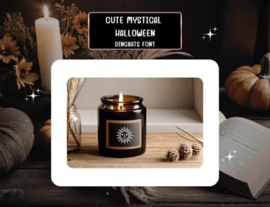Cute Mystical Halloween by Distiny4919 — Dingbats Font — thumbnail 7