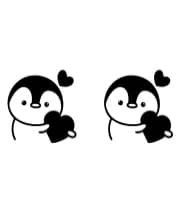 Cute Penguin by Nun Sukhwan — Dingbats Font — thumbnail 8