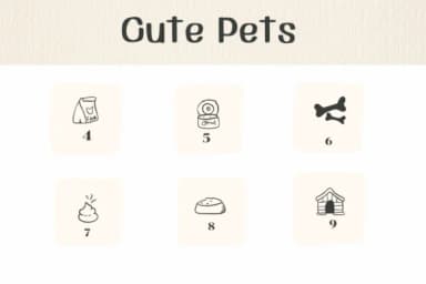 Cute Pets by Ketsarin — Dingbats Font — thumbnail 4
