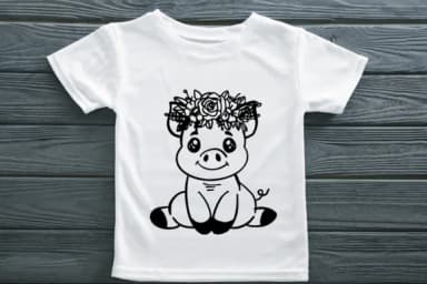 Cute Pig by Nongyao — Dingbats Font — thumbnail 6