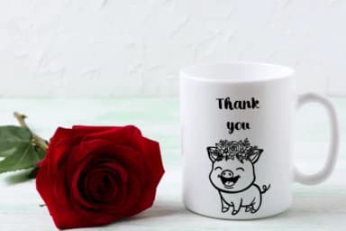 Cute Pig by Nongyao — Dingbats Font — thumbnail 7