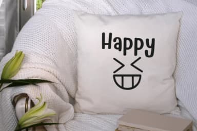 Cute Smile Face by Sontaya — Dingbats Font — thumbnail 6