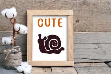 Cute Snail Animal by PraewDesigns — Dingbats Font — thumbnail 5