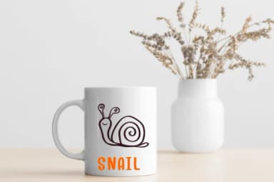 Cute Snail Animal by PraewDesigns — Dingbats Font — thumbnail 6