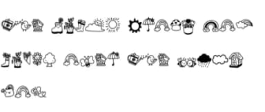 Cute Spring by Sontaya — Dingbats Font — thumbnail 8
